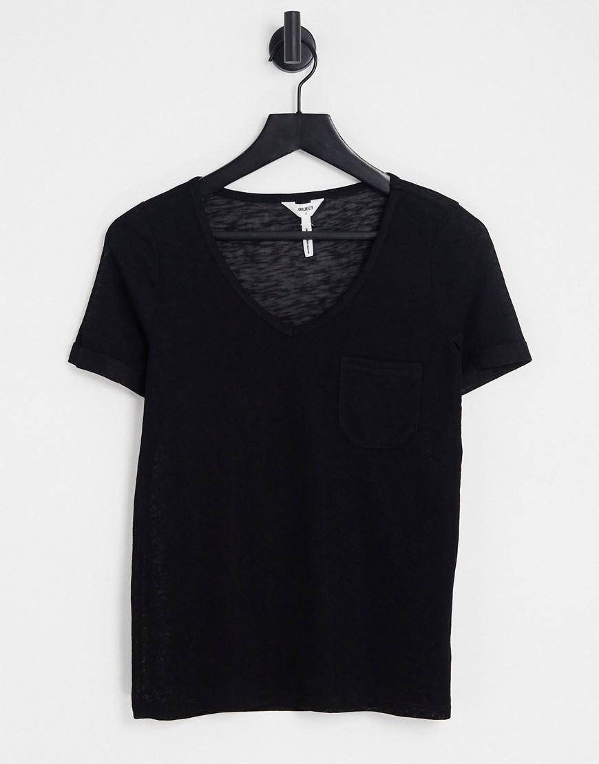 Object v neck T-shirt Product Image