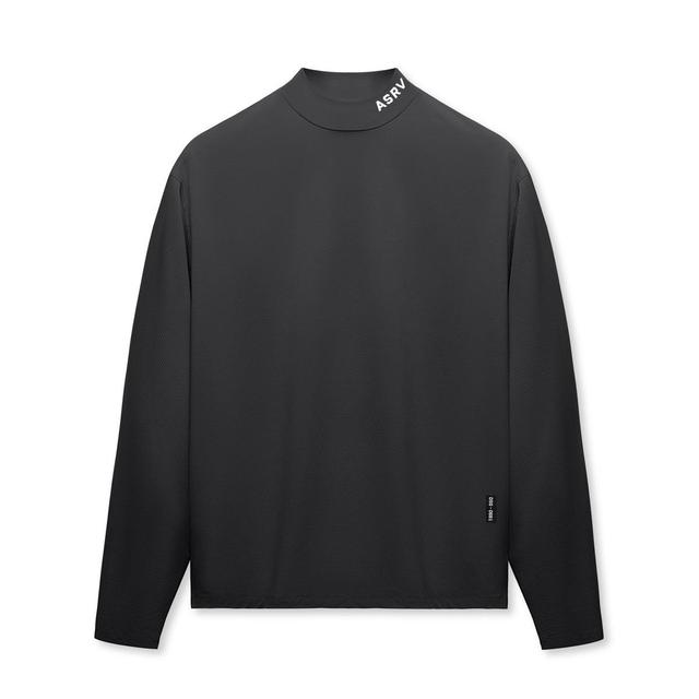 0661. Silver-Lite™ 2.0 Mock Neck Long Sleeve - Black Product Image