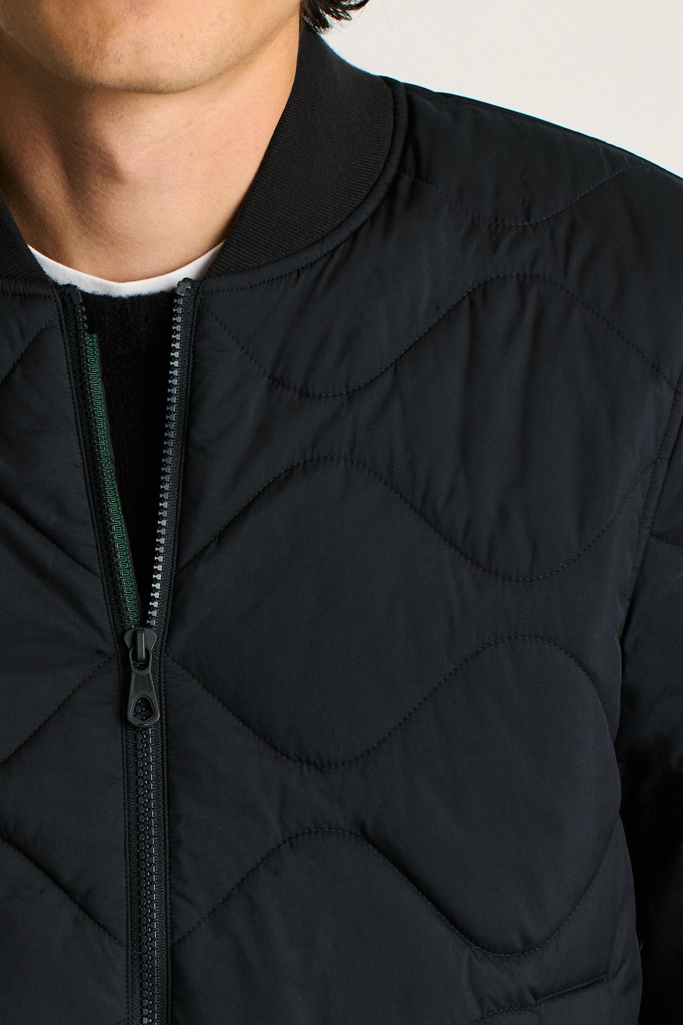 The Quilted Nylon Bomber Product Image