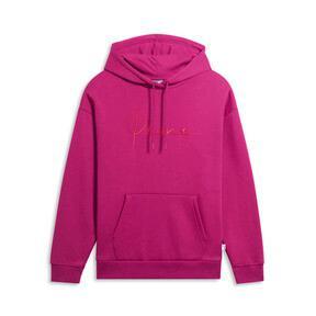 PUMA Script Logo Women's Hoodie Product Image