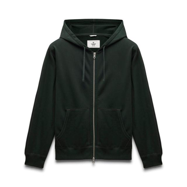 Midweight Terry Standard Zip Hoodie Male Product Image