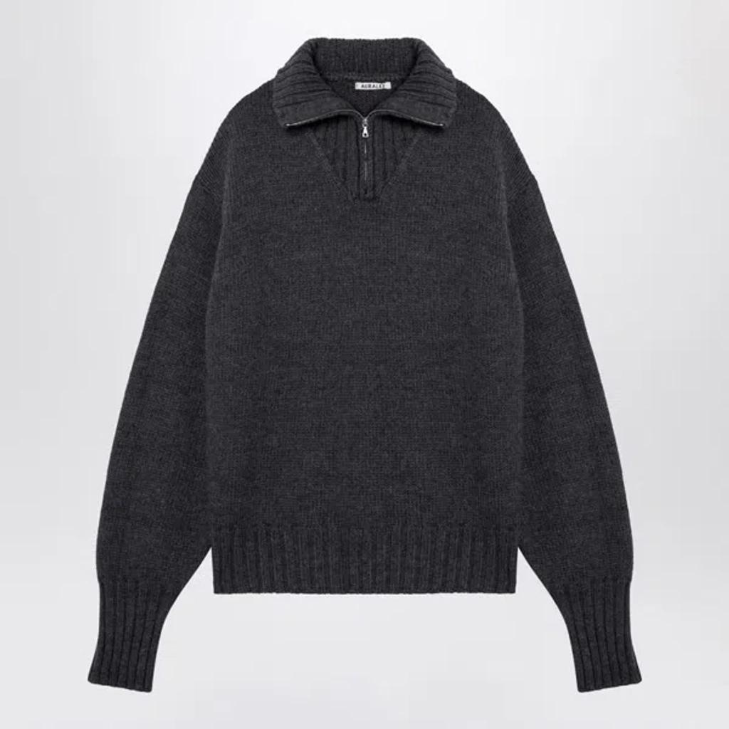 AURALEE Dark Jumper In Grey product image