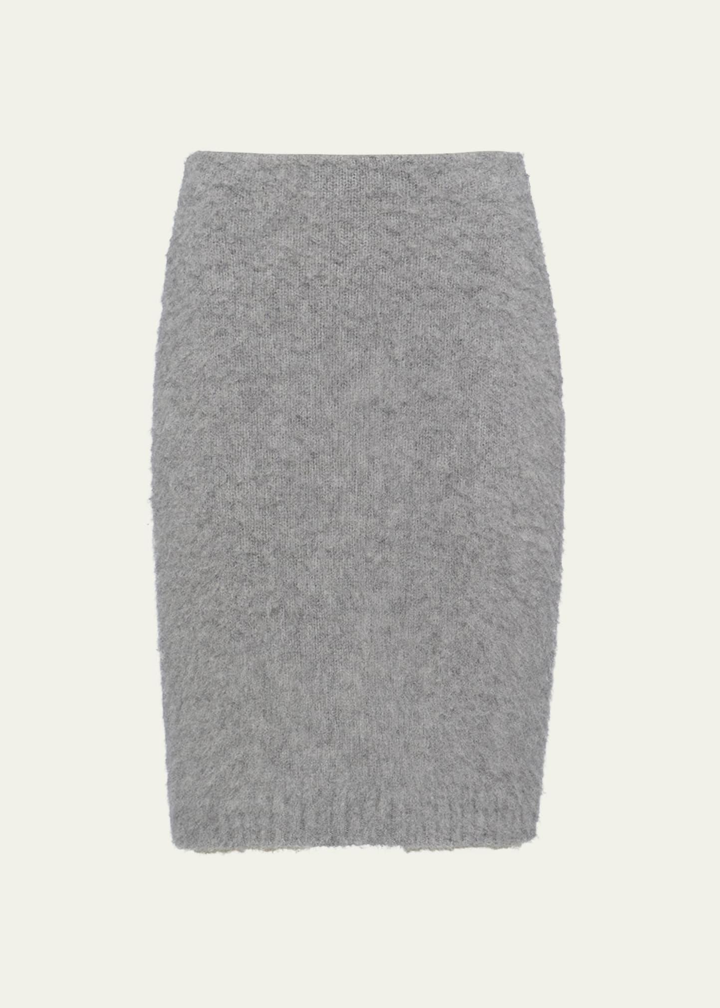 Pencil Cashmere Skirt Product Image