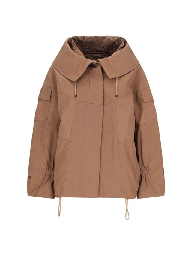 Jackets In Brown Product Image