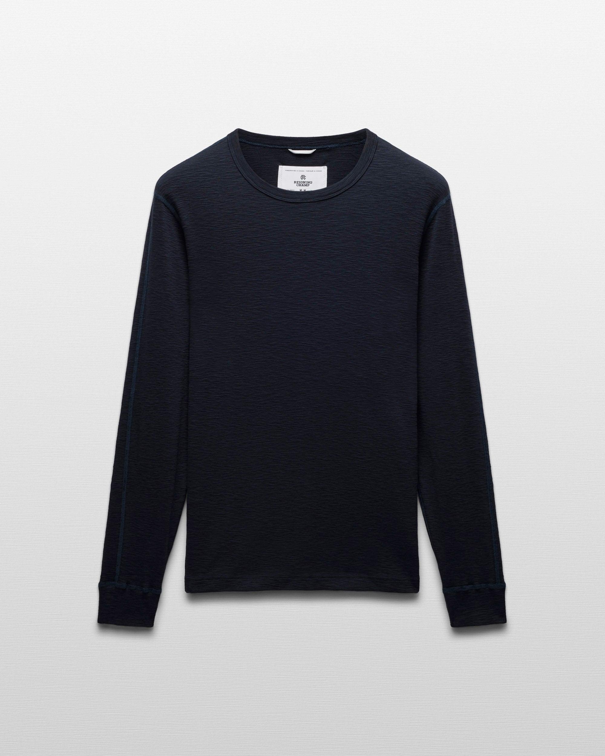 1x1 Slub Long Sleeve Male Product Image