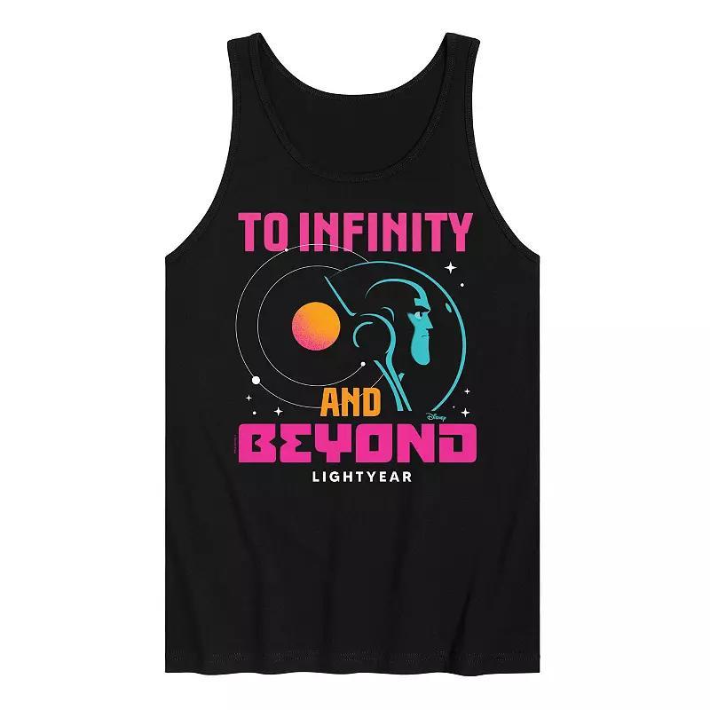 Disney / Pixars Lightyear Mens Infinity Beyond Graphic Tank Top Product Image