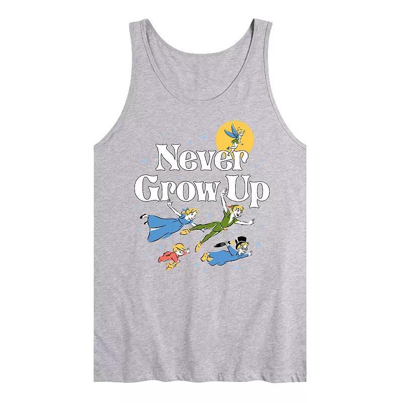 Disneys Peter Pan Mens Never Grow Up Graphic Tank Top Product Image