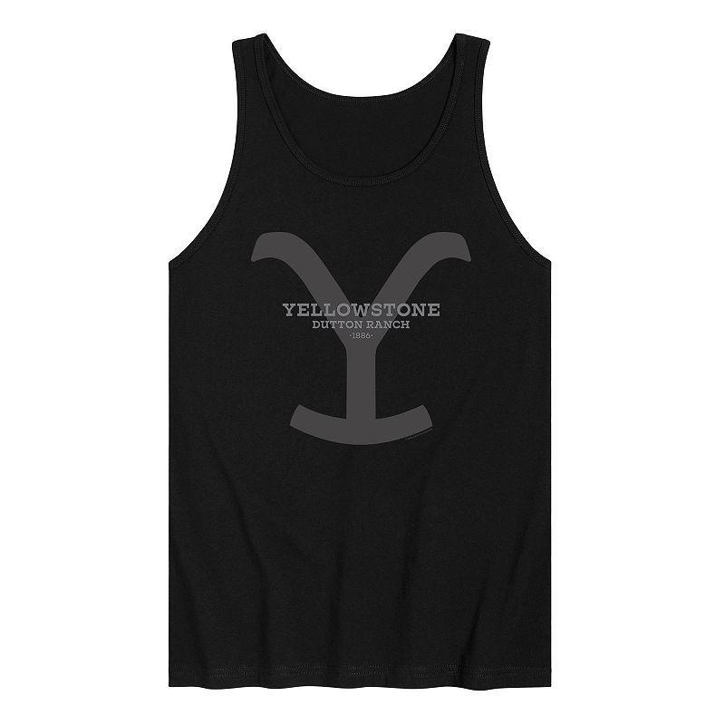 Mens Yellowstone Stone Dutton Tank Top Product Image