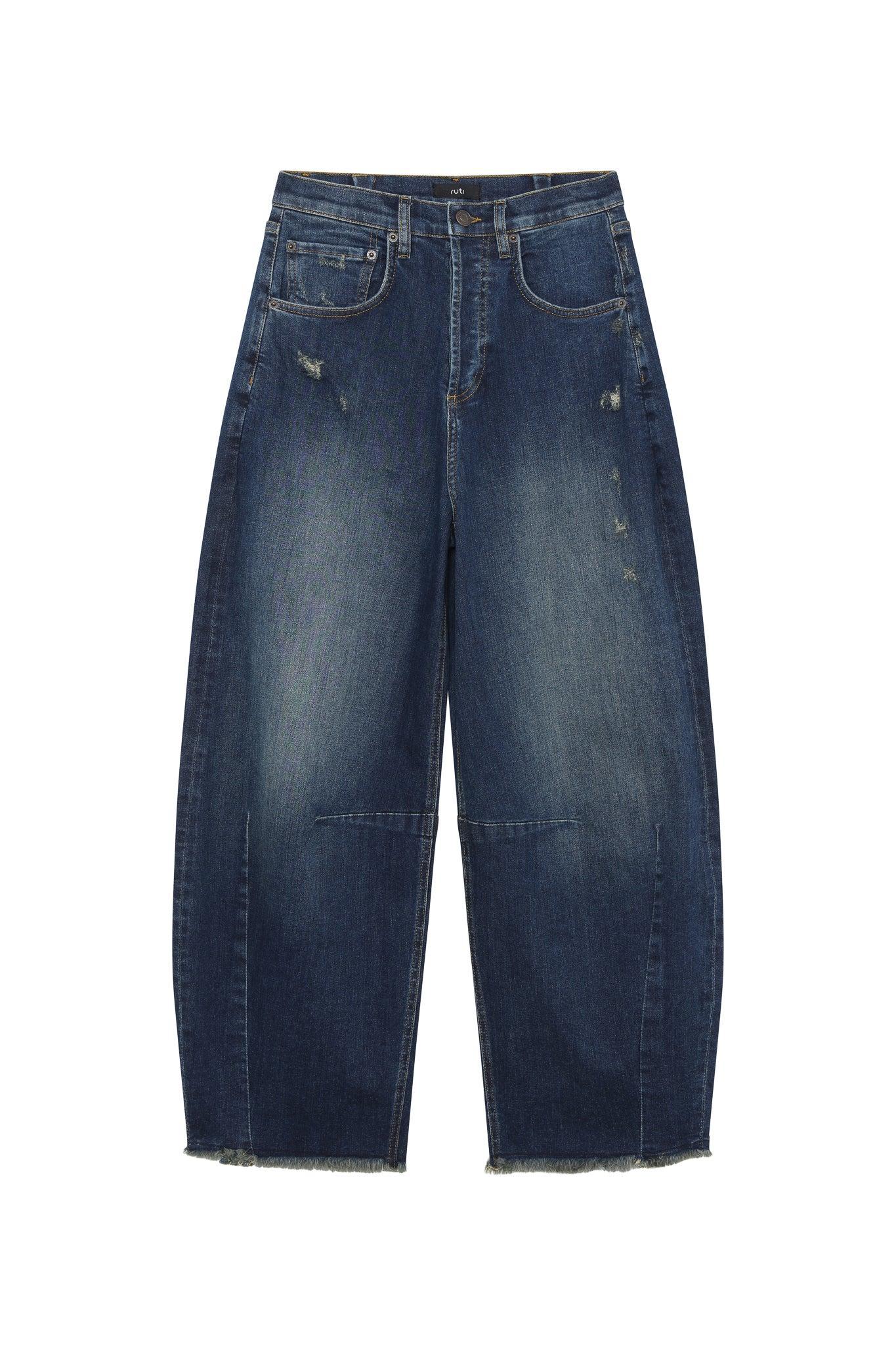 Fearless Wide Leg Denim Pants Product Image