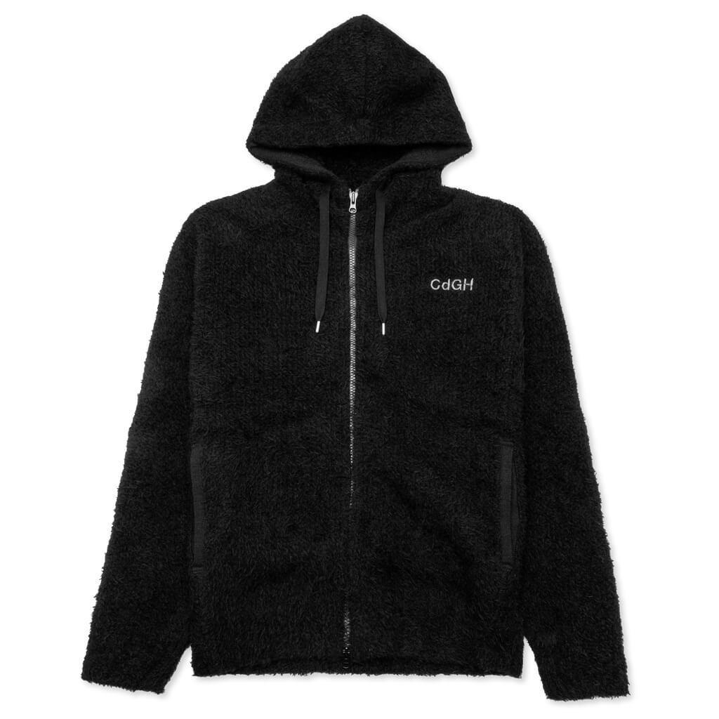 Full Zip Hoodie - Black Male Product Image