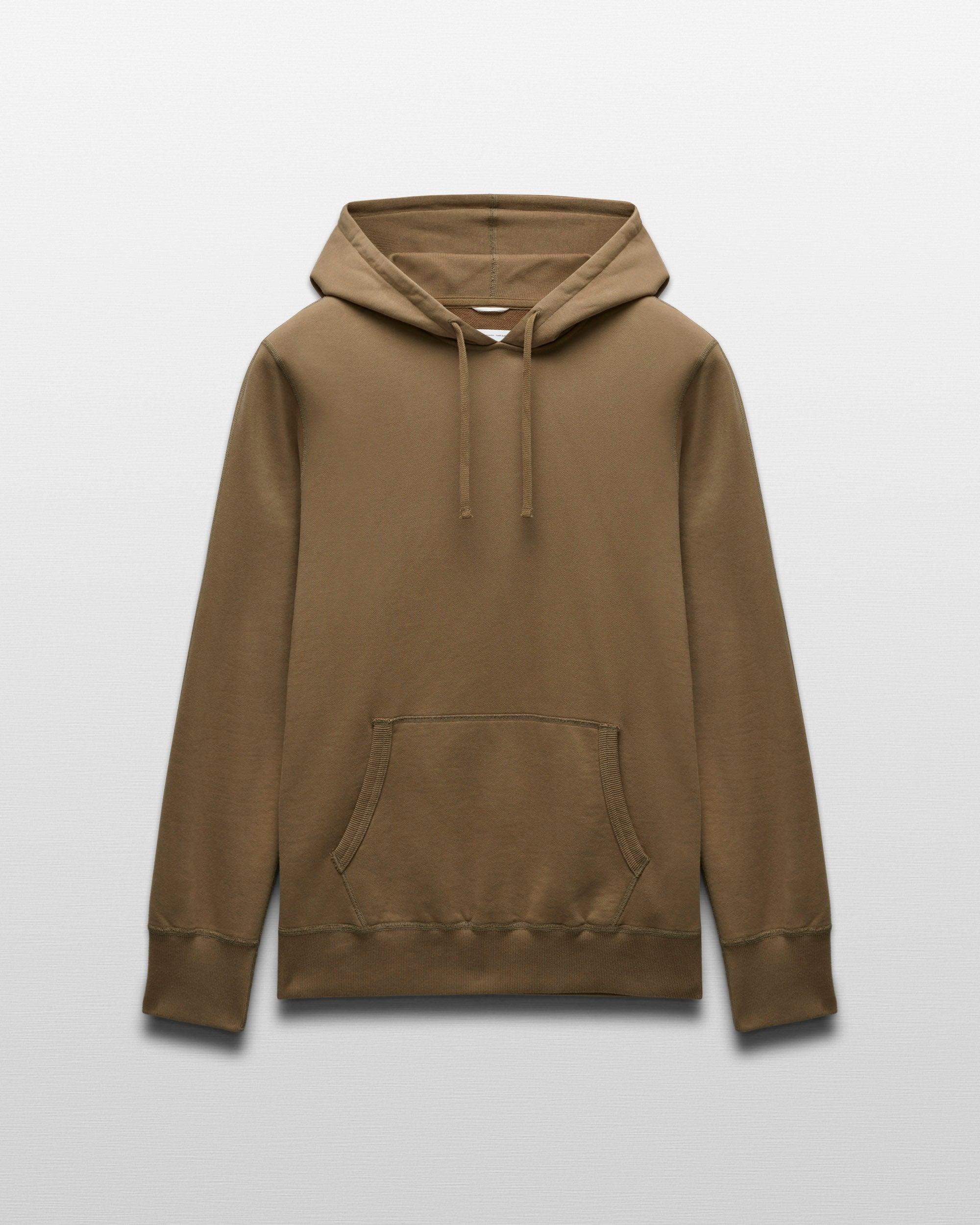 Midweight Terry Slim Hoodie Male Product Image