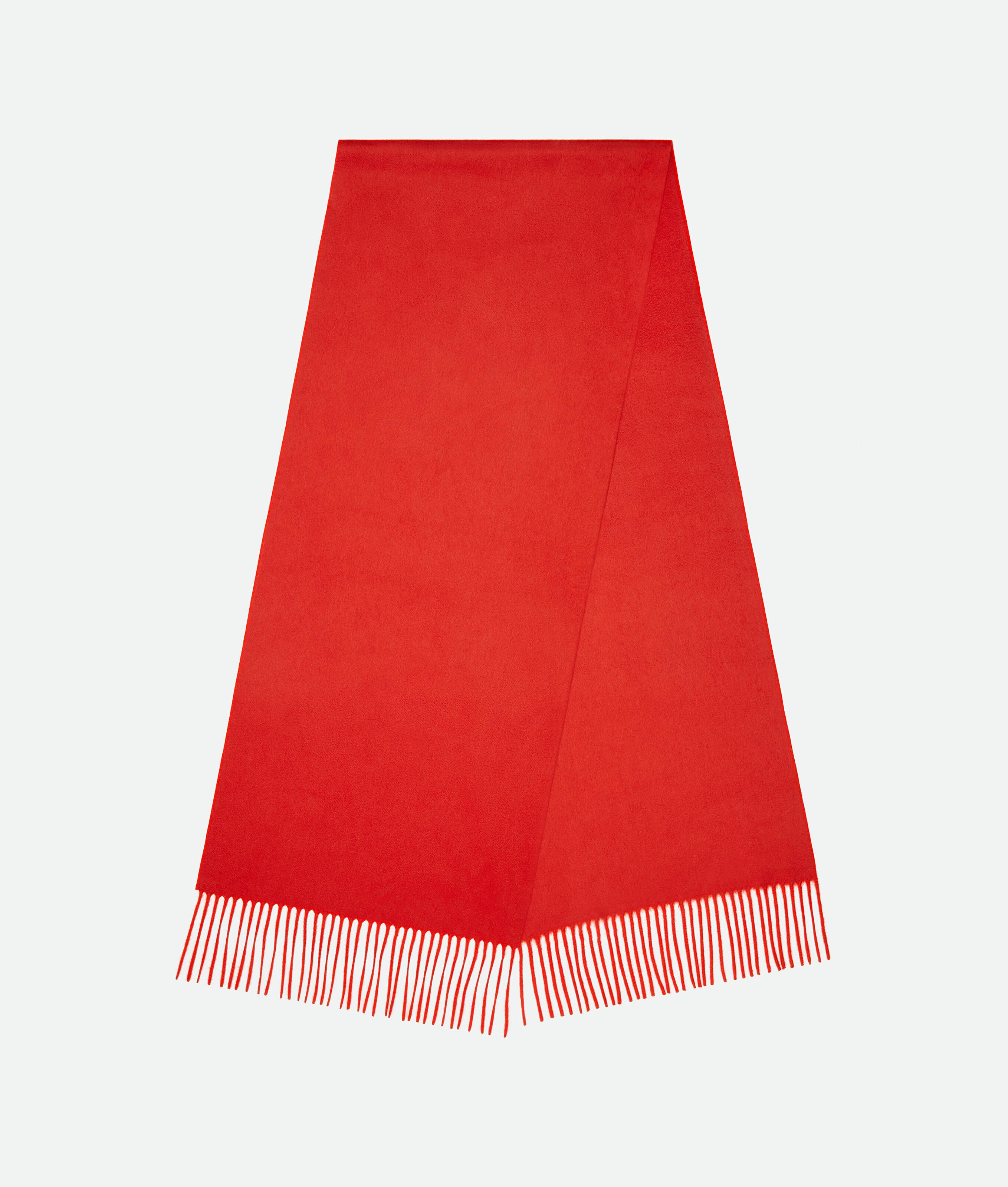 Men's Cashmere Scarf in Lava Product Image