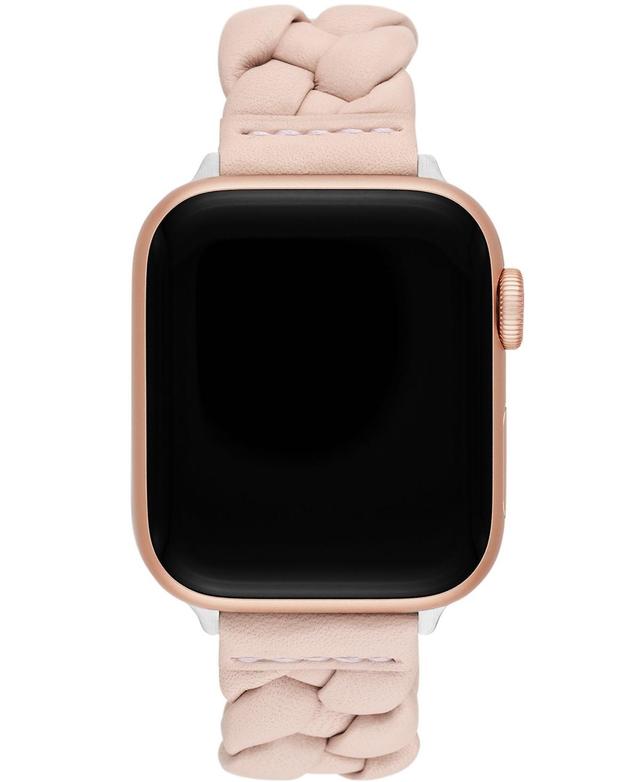 kate spade new york Braided Leather Strap for Apple Watch, 38-49mm Product Image