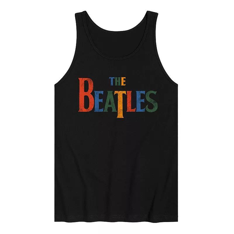 Mens The Beatles Logo Tank Product Image