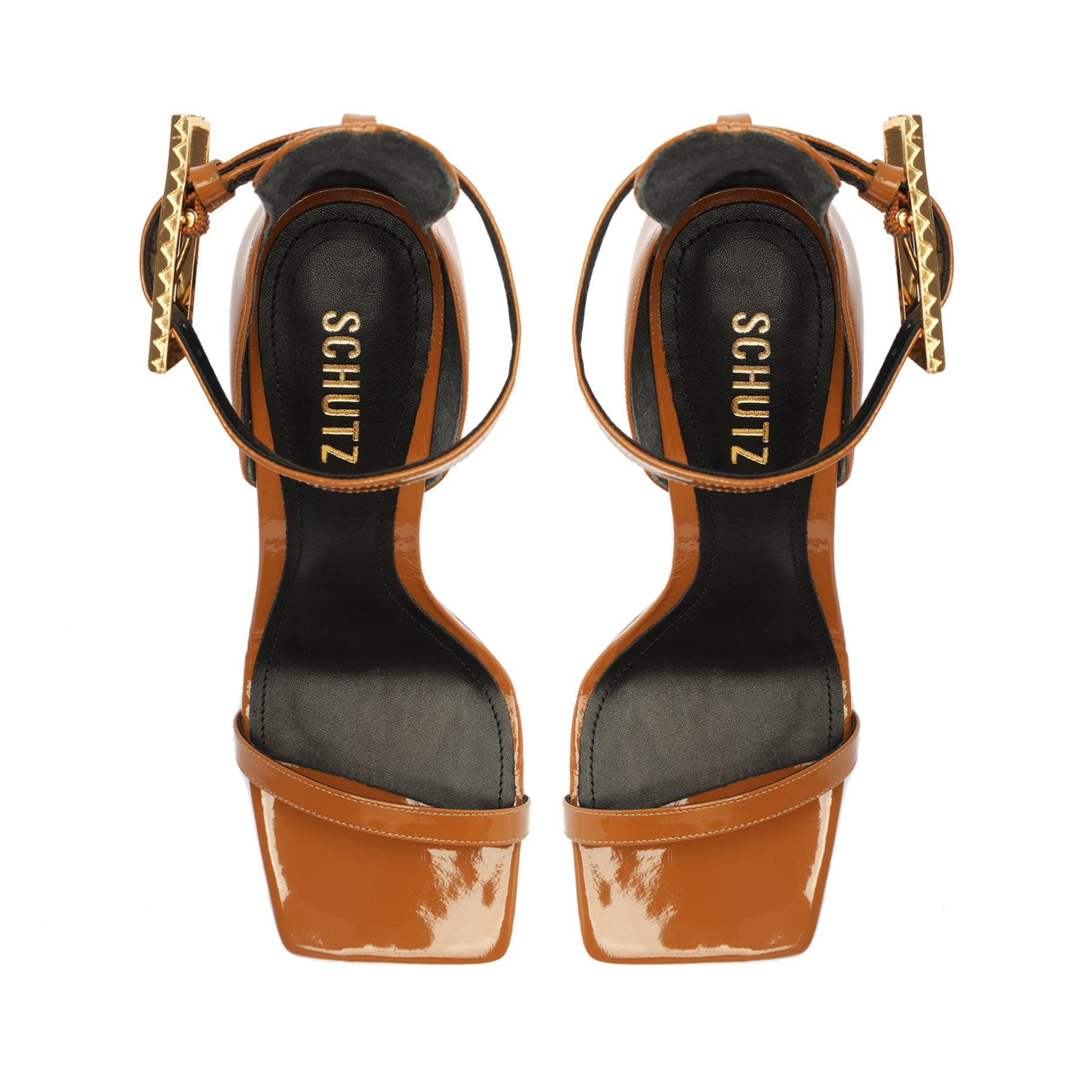 Ciara Patent Leather Sandal Female Product Image