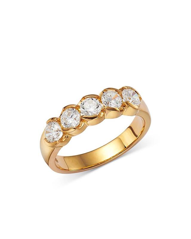 Bloomingdales Diamond 5 Stone Band in 14K Yellow Gold, 1.00 ct. t. w. - 100% Exclusive Product Image