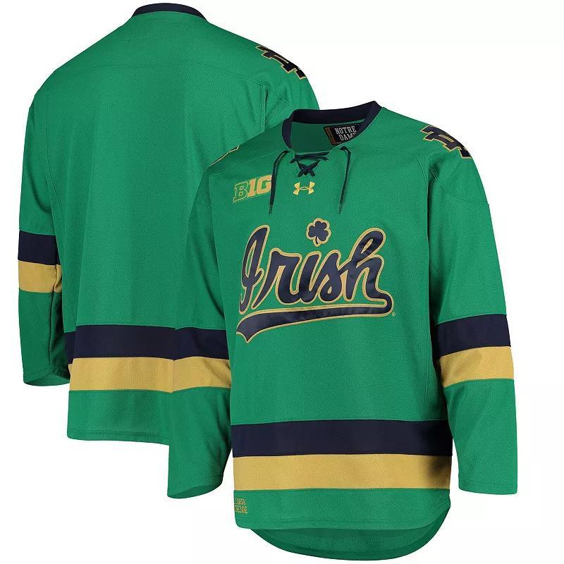 Mens Under Armour Notre Dame Fighting Irish Replica Hockey Jersey Product Image