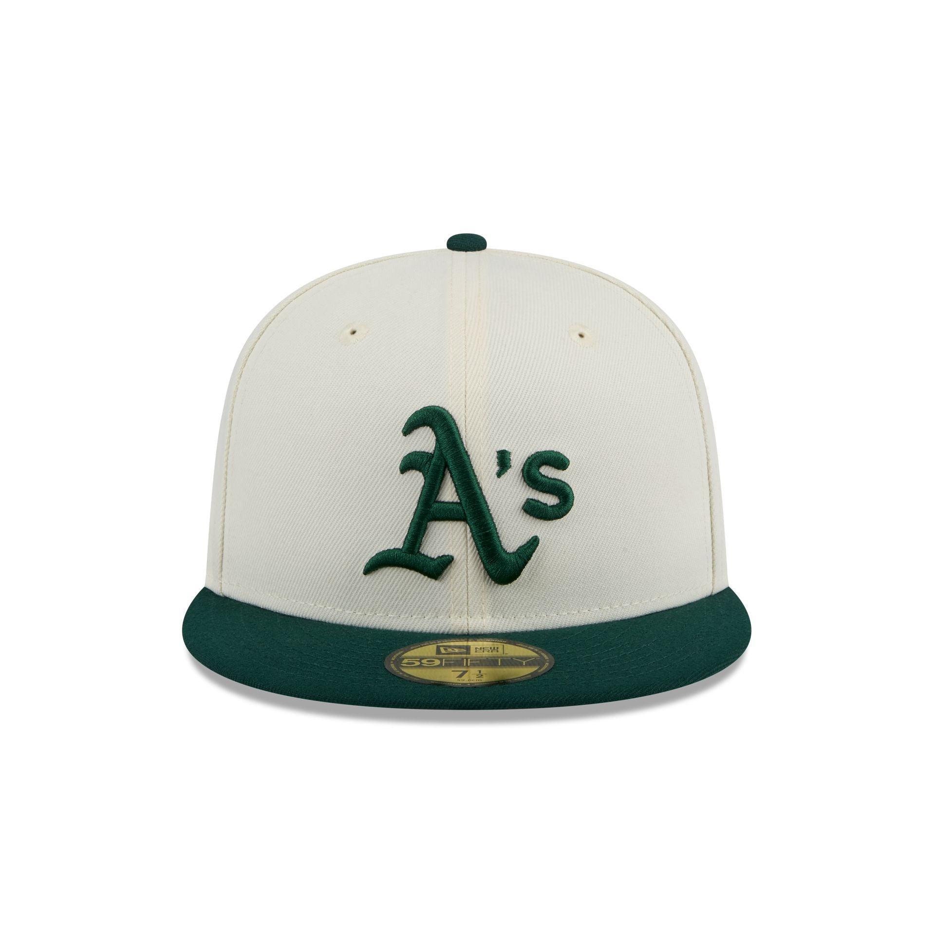 Oakland Athletics Chrome 59FIFTY Fitted Hat Male Product Image