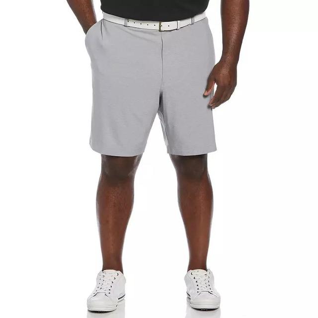 Big & Tall Grand Slam Active Golf Shorts, Mens Light Gray Grey Product Image