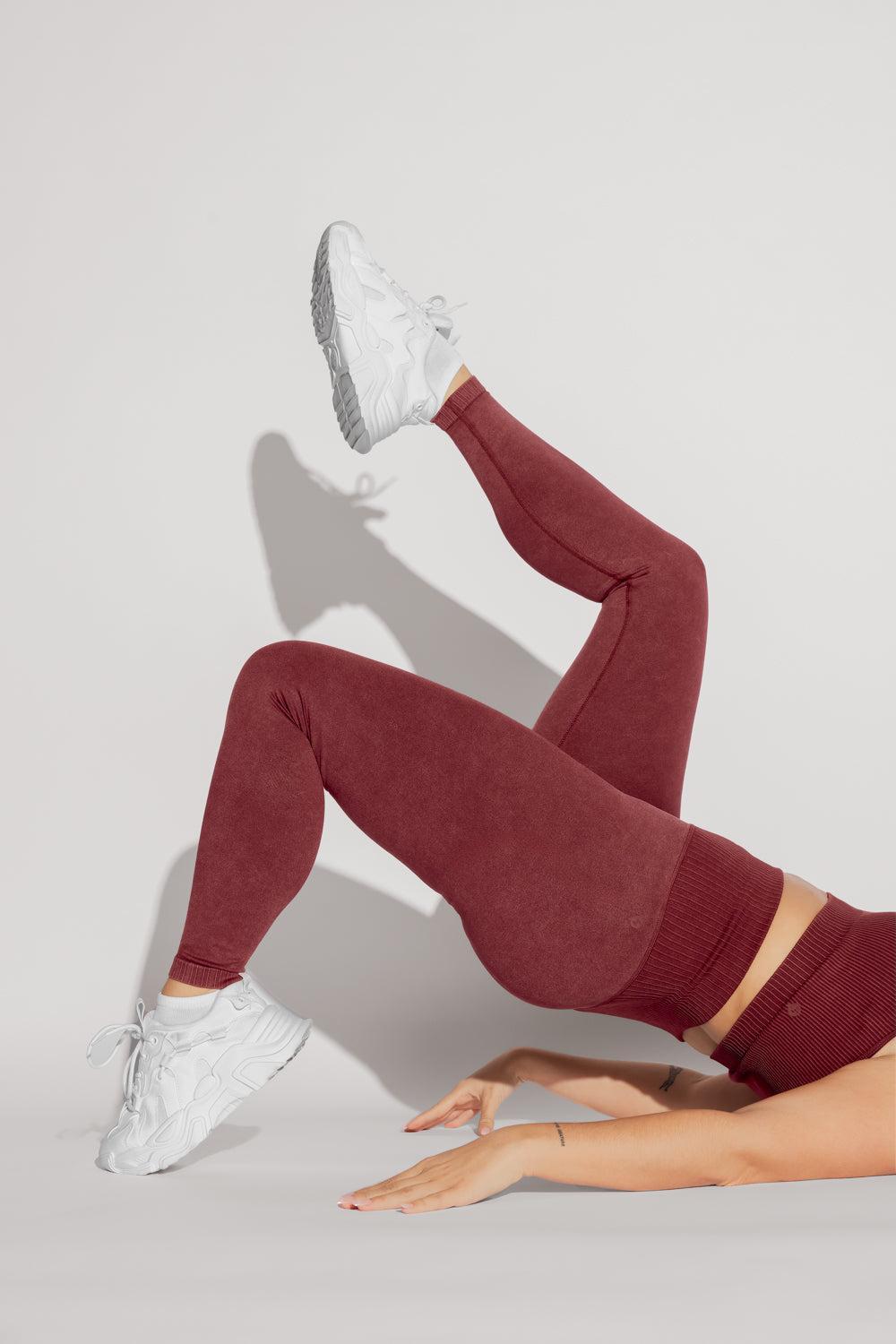 Supersculpt™ Seamless Leggings - Garnet Product Image