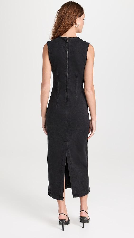 Reformation Kendi Denim Midi Dress | Shopbop Product Image