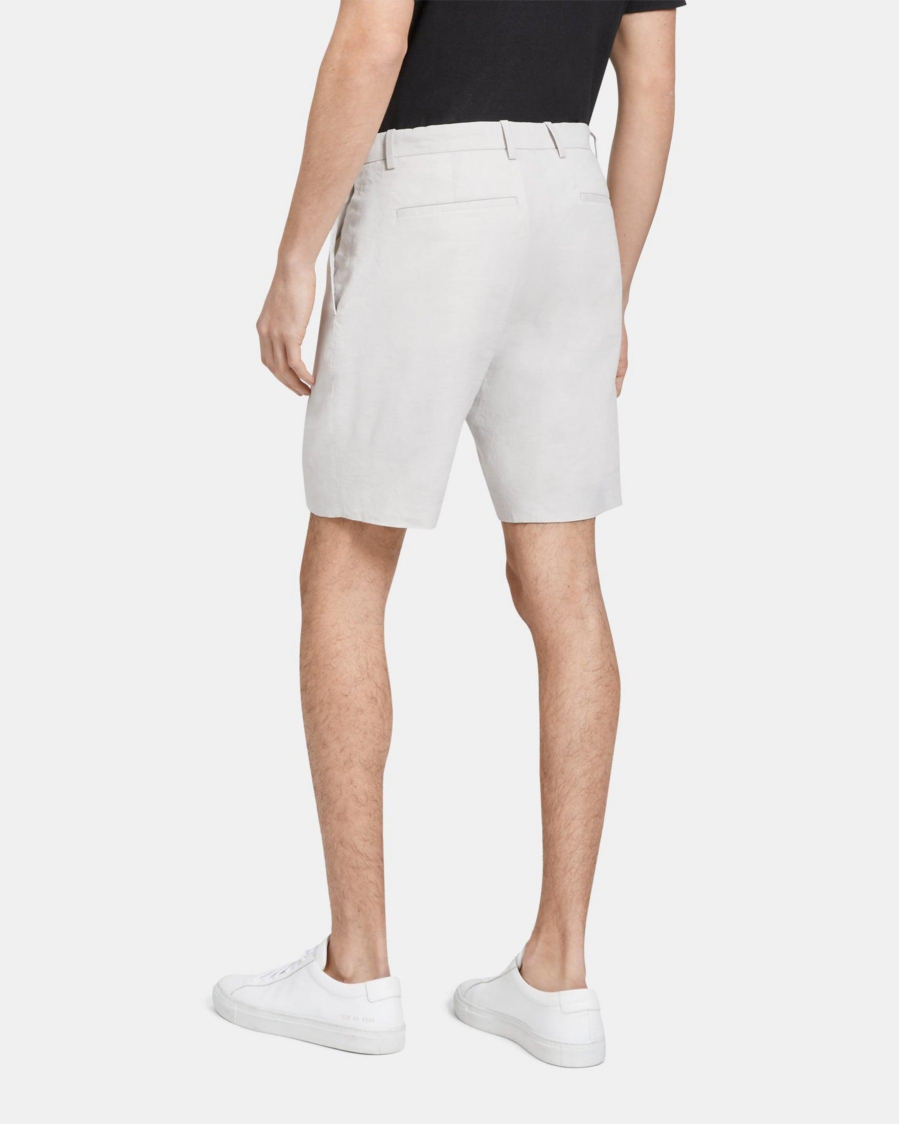 Tapered Short in Stretch Linen Product Image