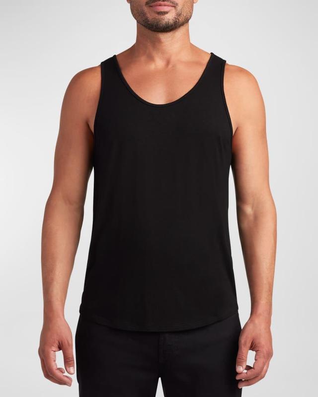 Mens Travis Crewneck Stretch Knit Tank Product Image