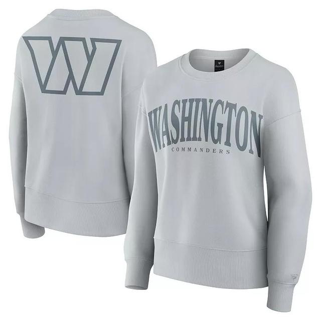 Womens Fanatics Gray Washington Commanders Elements Pullover Sweatshirt Product Image