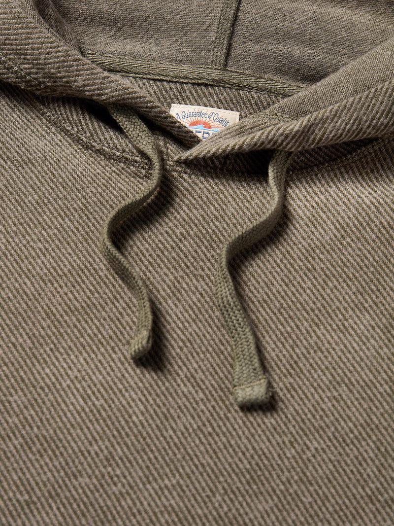 Legend™ Sweater Hoodie - Olive Melange Twill Product Image