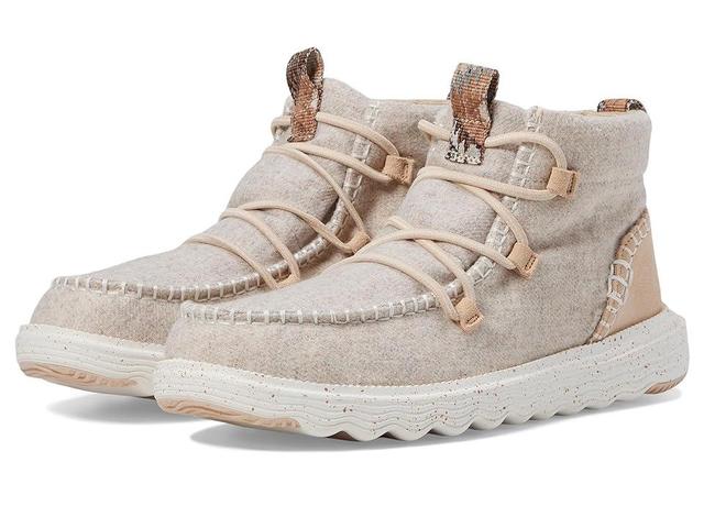 Hey Dude Reyes Boot Wool (Light Grey) Women's Shoes Product Image