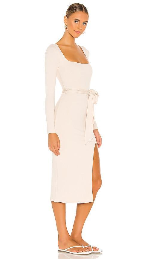 Lovers and Friends Sariah Midi Dress in Cream. Product Image