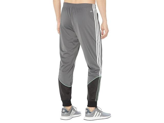 adidas Originals Superstar Tricot Track Pants (Grey/Black/White) Men's Clothing Product Image