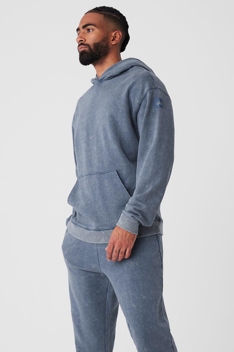 Chill Vintage Wash Hoodie - Bluestone Wash Male Product Image