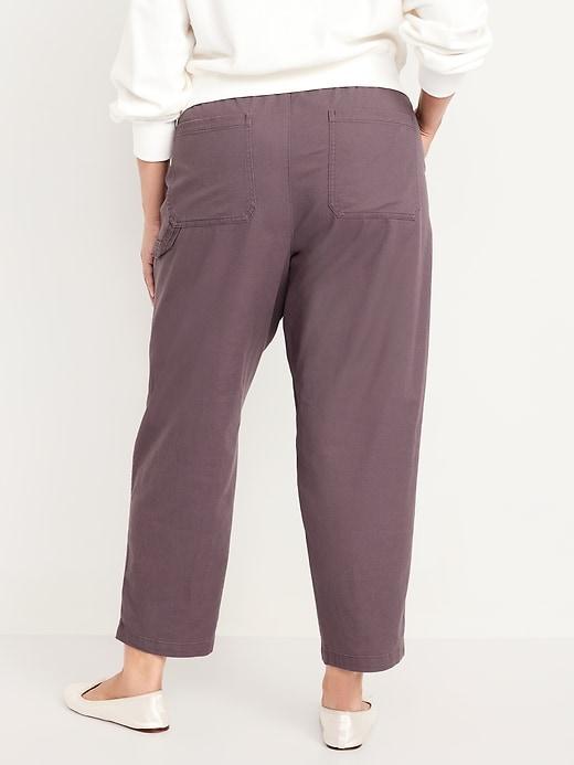 High-Waisted Pulla Utility Pants Product Image