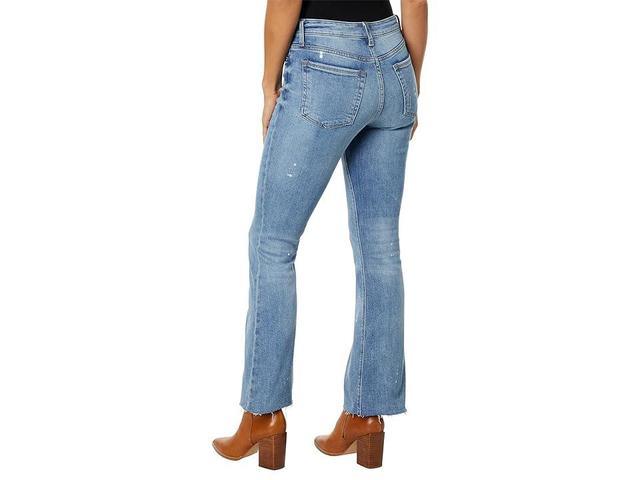 KUT from the Kloth Stella Fab Ab Raw Hem High Waist Flare Jeans Product Image