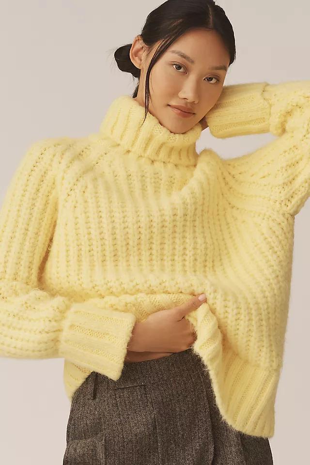 Pilcro Chunky Turtleneck Pullover Sweater Product Image