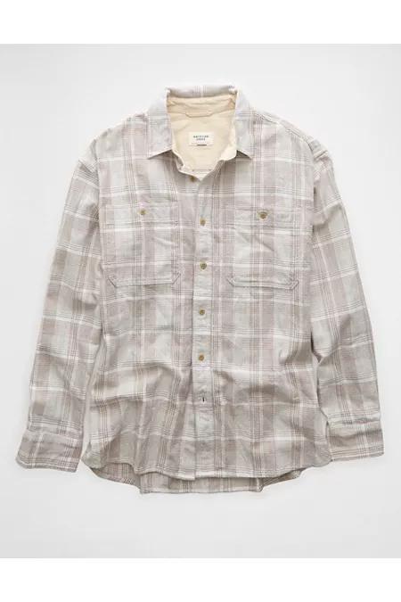 AE Beachside Flannel Shirt Men's Product Image