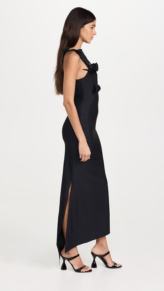 Coperni Asymmetrical Flower Gown | Shopbop Product Image