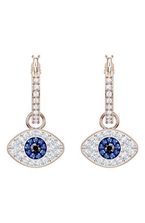 Swarovski Evil Eye Hoop Earrings Product Image