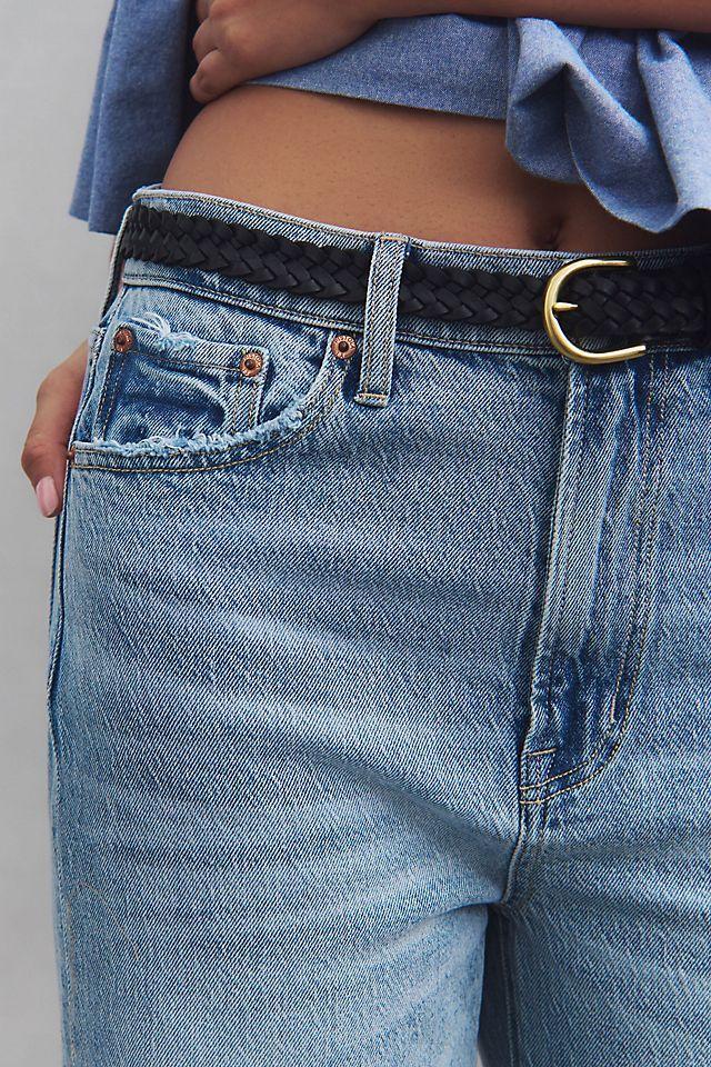 Pistola Cassie Cuffed High-Rise Crop Straight-Leg Jeans Product Image