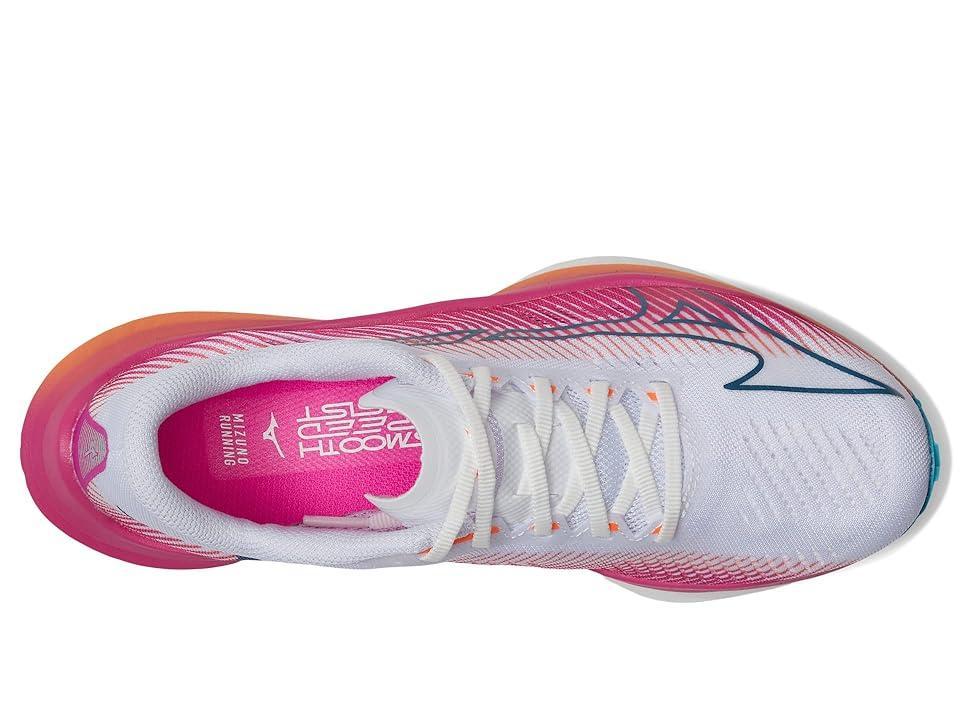 Mizuno Wave Rebellion Pro Silver) Women's Shoes Product Image