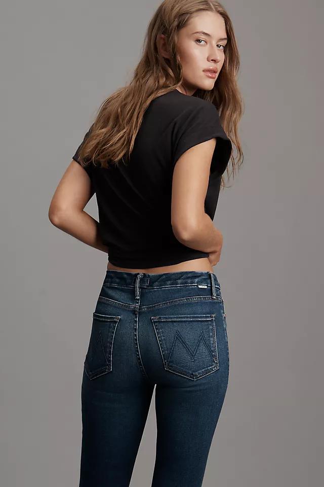 MOTHER The Looker High-Rise Ankle Fray Jeans Product Image