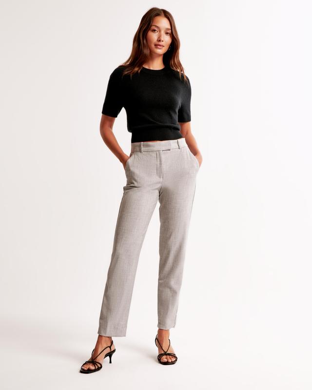 Mid Rise Tailored Ankle Pant Product Image