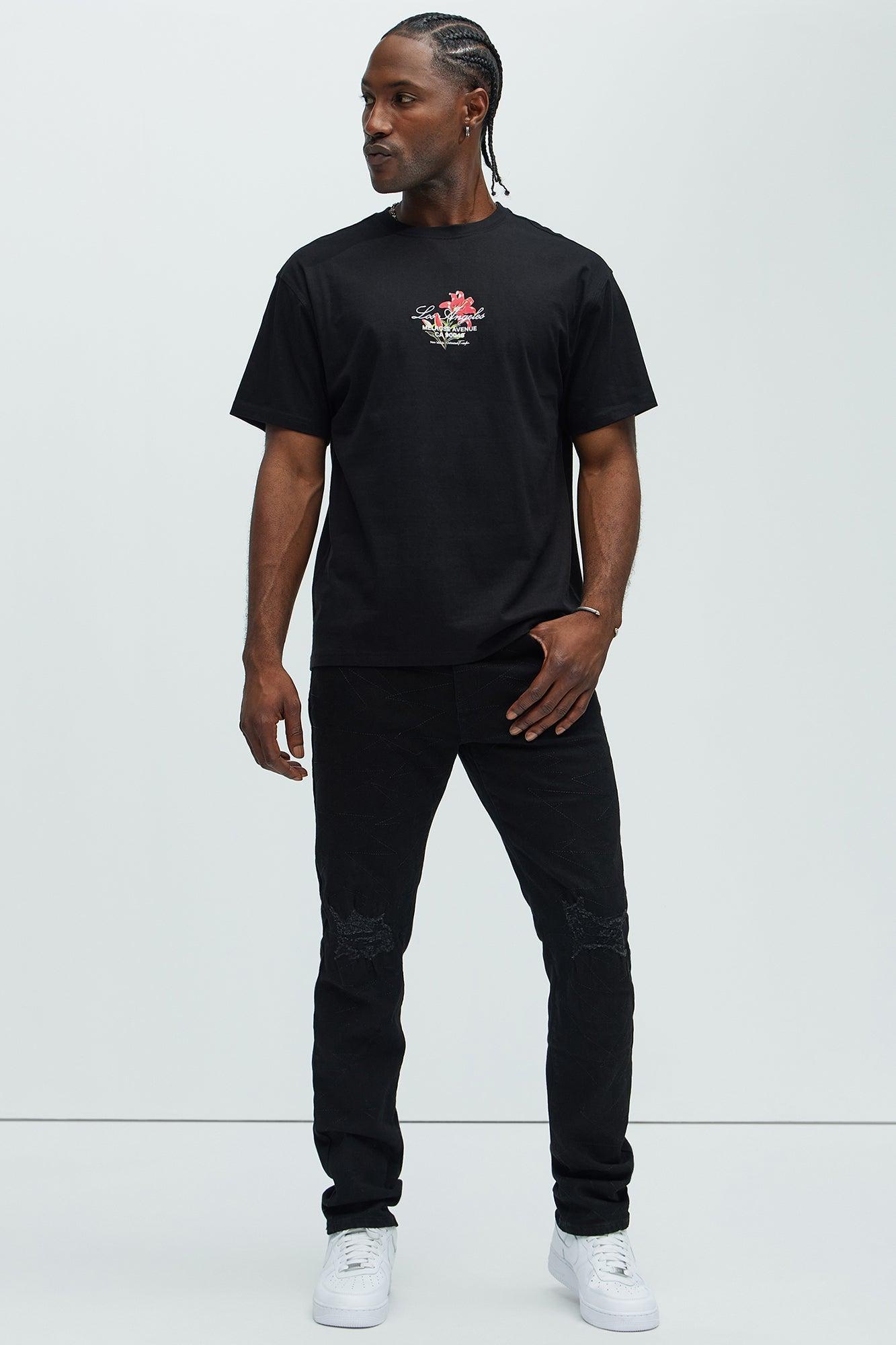 LA Young Society 92 Short Sleeve Tee - Black Product Image