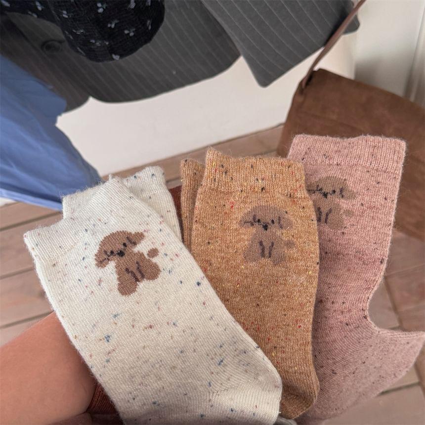 Dog Print Socks Product Image