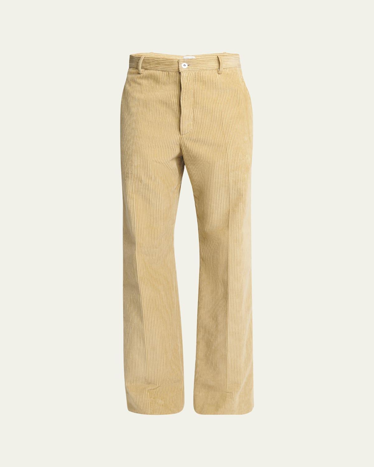 Mens Cotton Corduroy Trousers Product Image