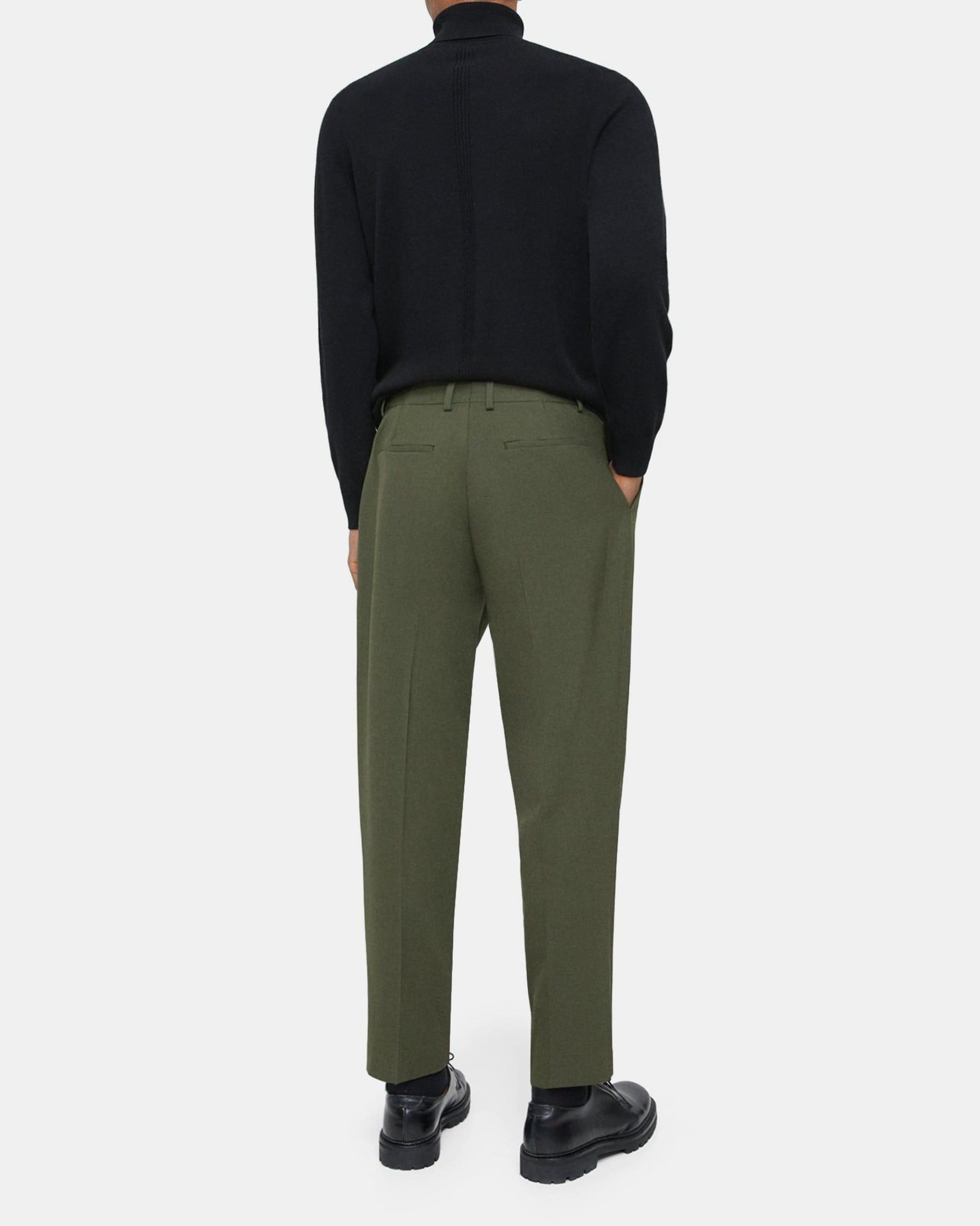 Tapered Drawstring Pant in Stretch Cotton Flannel Product Image