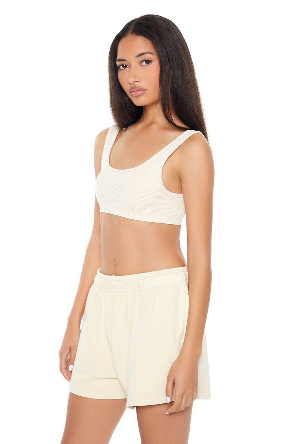 French Terry Mid-Rise Shorts | Forever 21 Product Image