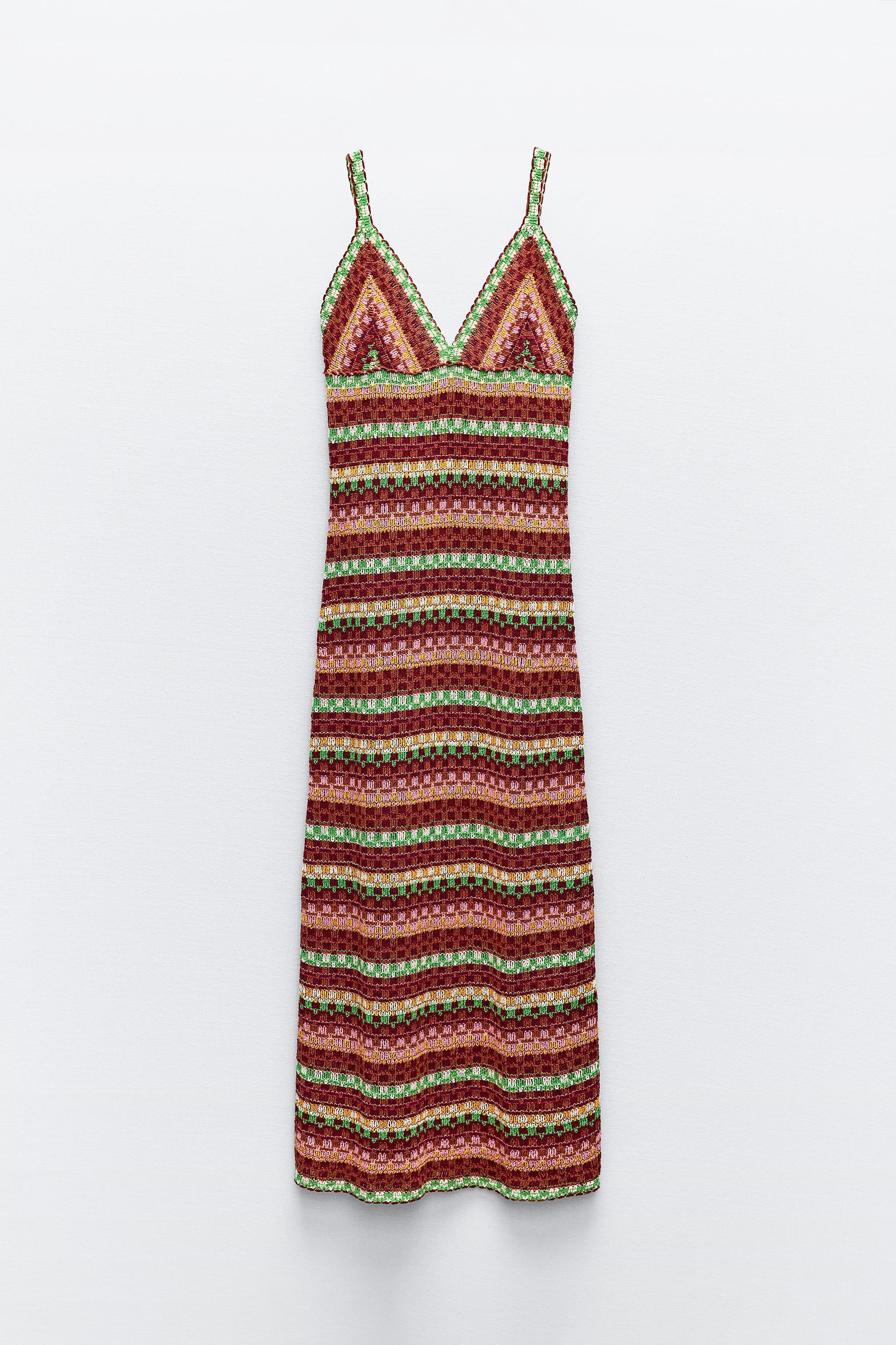 STRAPPY CROCHET DRESS Product Image