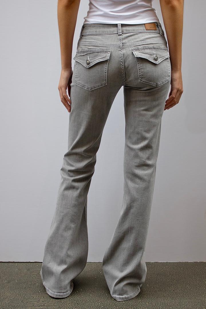 Low waist flared jeans Product Image